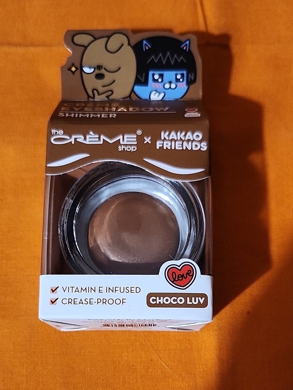 Crèmè shop kakao friends eyeshadow